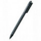 Ручка шариковая автоматическая Zebra RUBBER 101 (BO-101-RU-BK),  0,7мм черная