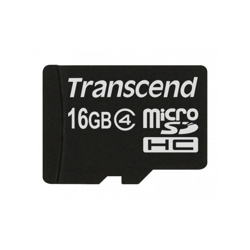 Карта памяти Transcend microSDHC 16GB Class4(TS16GUSDHC4)