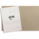 Папка-обложка Дело № мелованный картон А4 белая 380 г/кв.м