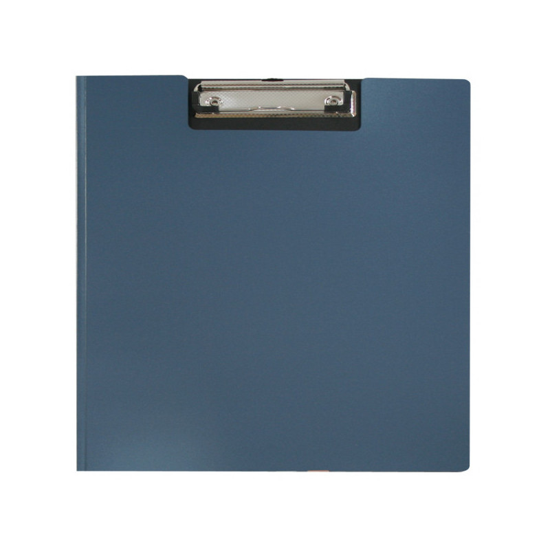 Папка-планшет с крышкой пластиковая синяя WORKMATE Office Line А4 (0.8 мм)