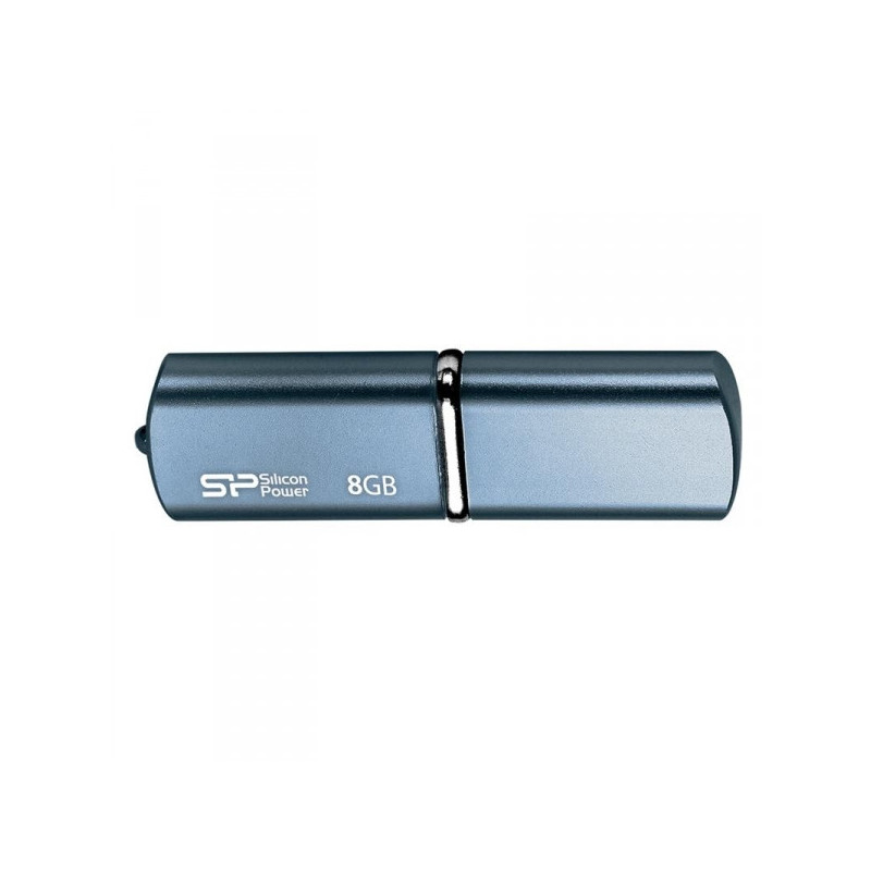 Флеш-память Silicon Power Luxmini 720 8Gb USB 2.0 синяя