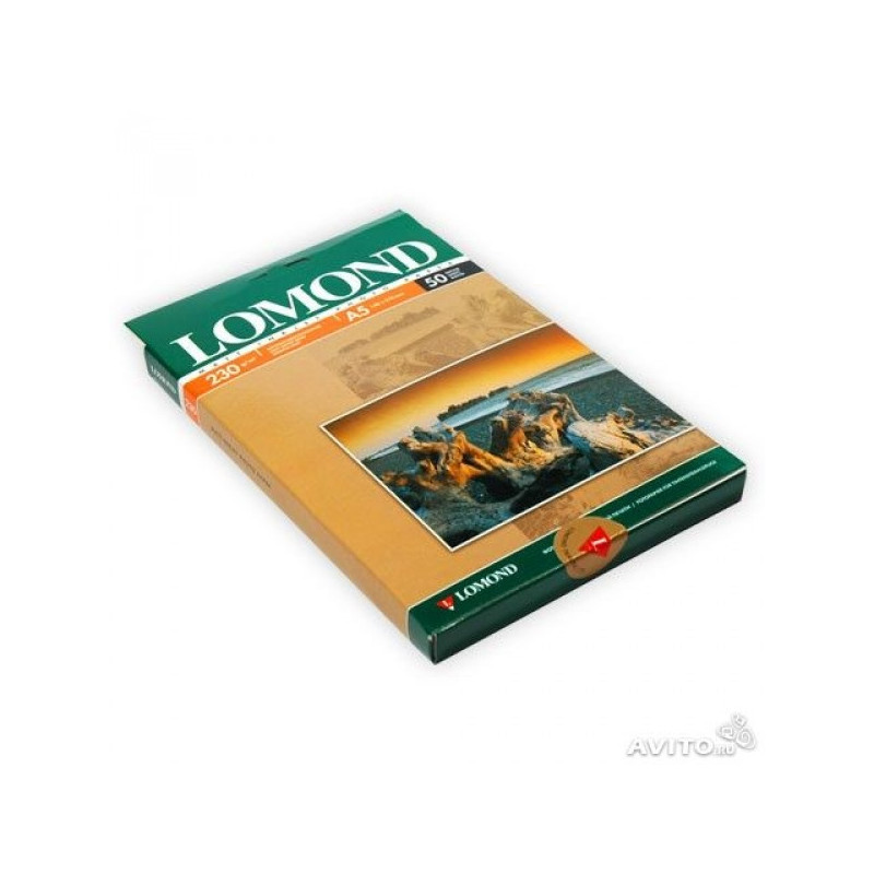 Бумага Lomond A5 230 г/м2 50 листов матовая для струйной печати