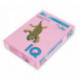 Бумага цветная IQ COLOR А4 160 г PI25-розовый пачка 250 листов