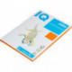 Бумага цветная IQ COLOR А4 80 г OR43-оранжевый пачка 100 листов