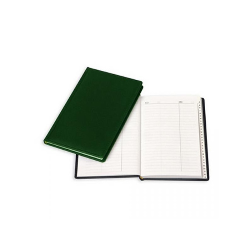 Алфавитная книжка зеленый,А5,133х202мм,96л,АТТАСНЕ ВИВА