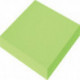 Самоклеящийся блок OFFICE LINE, 76х76, неоново зеленый, 100 листов