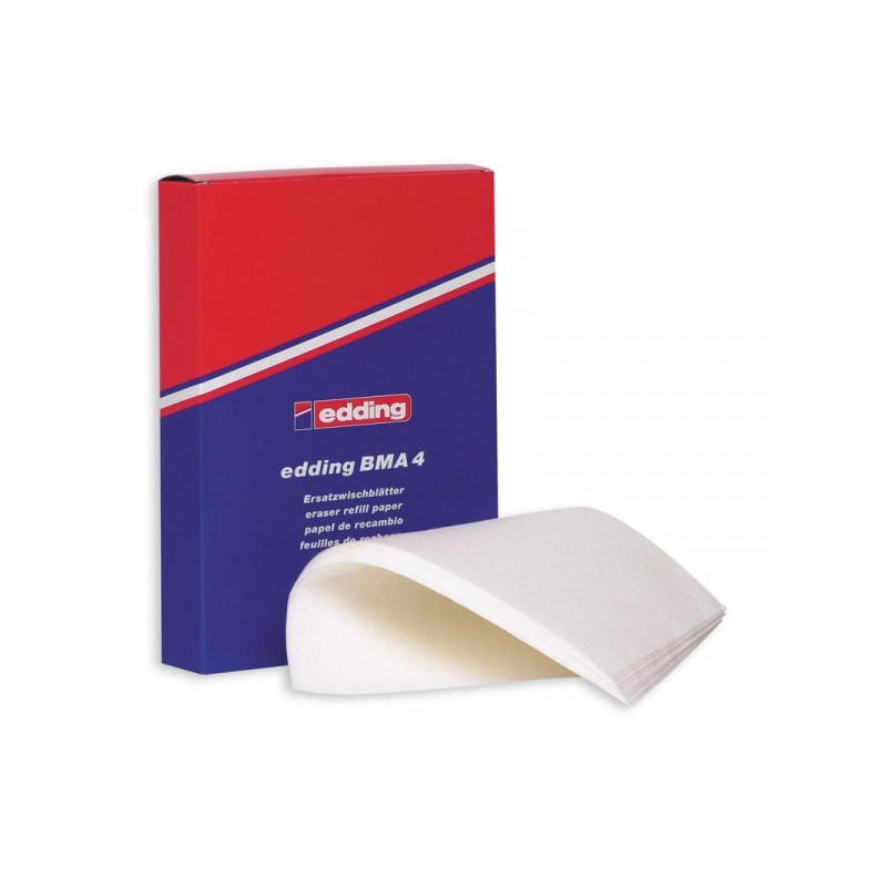 Салфетки для губки Edding 70x160 мм 100 штук в упаковке