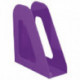Лоток вертикальный для бумаг СТАММ "Фаворит", ширина 90 мм, фиолетовый, ЛТ723