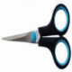 Ножницы 175мм U-Save с пластиковыми прорезиненными ручками черного/синего цвета
