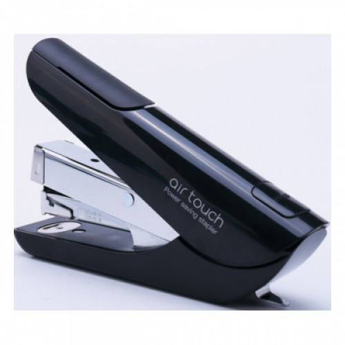 Степлер Kw-Trio 0556A-BLK Half strip 40 листов, N24/6, 24/8, 26/6, 26/8, глубина закладки 58 мм, 100 скоб, пластик, черный