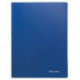 Папка 80 вкладышей BRAUBERG "Office", синяя, 0,8 мм, 222638