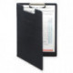 Папка-планшет с крышкой картонная черная Bantex А4 (2 мм)