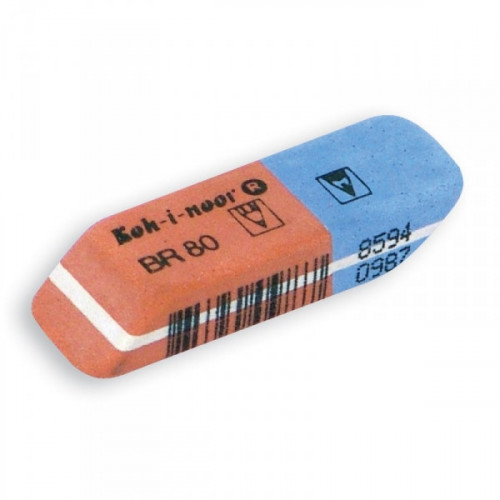 Ластик KOH-I-NOOR 6521/80 комбинированный каучуковый