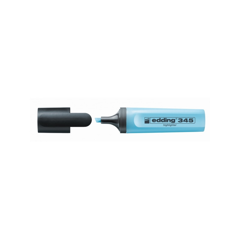 Текстовыделитель Edding E-345 синий толщина линии 1-5 мм
