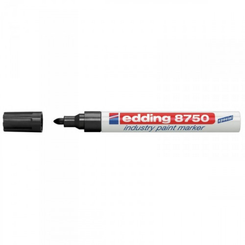 Маркер для промышленной графики Edding E-8750/1 черный толщина линии 2-4 мм