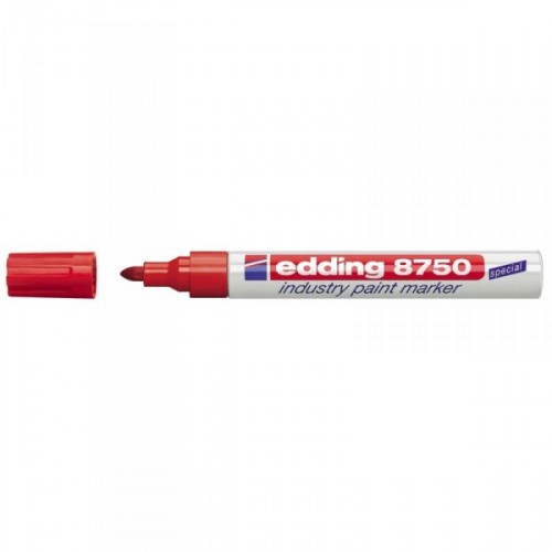 Маркер для промышленной графики Edding E-8750/2 красный толщина линии 2-4 мм
