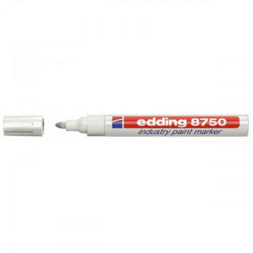 Маркер для промышленной графики Edding E-8750/49 белый толщина линии 2-4 мм