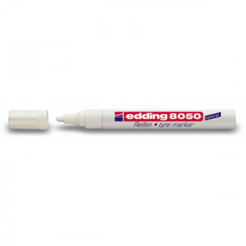 Маркер для шин Edding E-8050 белый толщина линии 2-4 мм
