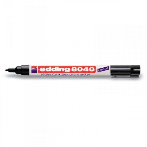 Маркер для белья Edding E-8040 черный с толщиной линии 1 мм