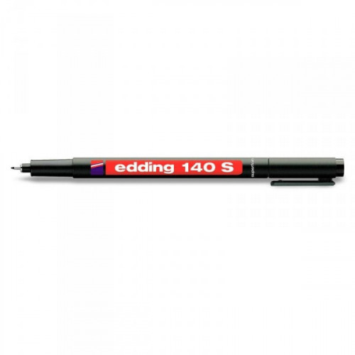 Маркер для пленок и глянцевых поверхностей Edding E-140 S черный с толщиной линии 0.3 мм