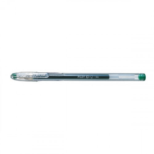 Ручка гелевая Pilot BL-G1-5T зеленая с толщиной линии 0,3 мм
