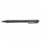 Ручка гелевая автоматическая DOLCE COSTO Oilgel тонированный корпус с резиновой манжеткой черная 0.7 мм