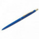 Ручка шариковая Berlingo "Silk Premium" синяя, 0,7мм, корпус синий/золото, кнопочн., пластик. футляр