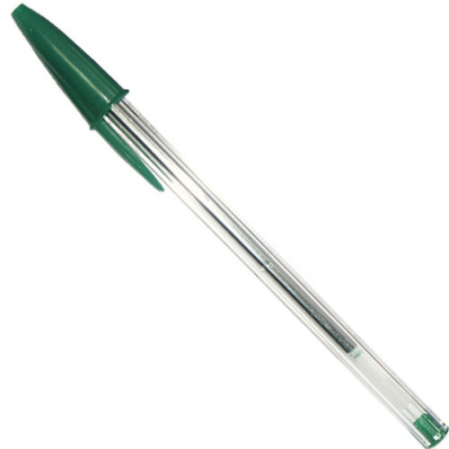 Ручка шариковая BIC Cristal зеленая