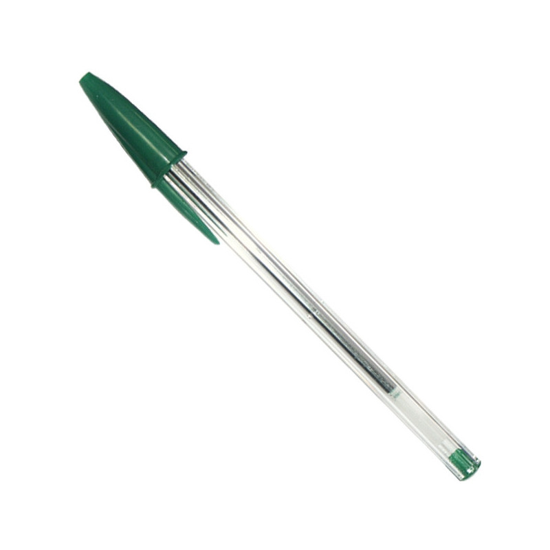 Ручка шариковая BIC Cristal зеленая
