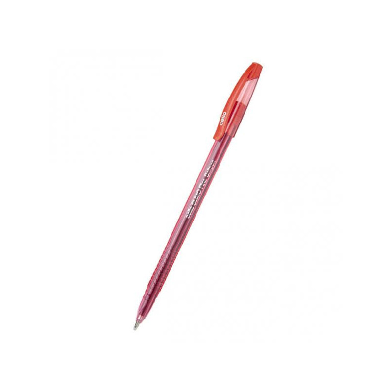 Ручка шариковая Cello SLIMO 1 мм красная