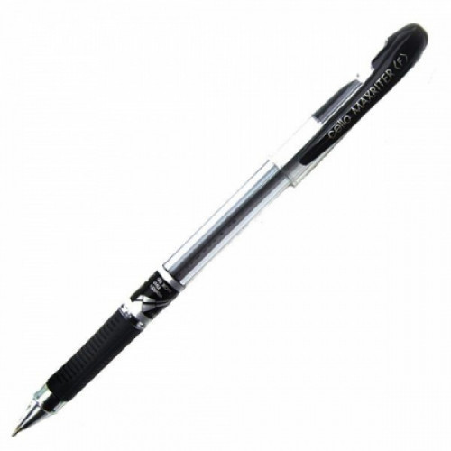 Ручка шариковая Cello MAXRITER XS 0.7 черная с резиновой манжеткой