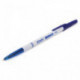 Ручка шариковая синяя, 0,35 мм, 0,7 мм, белый, STAFF Офисная
