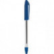 Ручка шариковая синяя, манжетка, 0,3 мм, 0,7 мм, прозрачный, Attomex