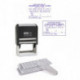 Штамп самонаборный 10 строк Printer 55-Set-F 40х60 мм c рамкой Colop