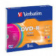 Носители информации Verbatim DVD-R 4,7Gb 16х Slim 5 штук цветные