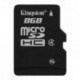 Карта памяти Kingston microSDHC 8GB Class4(SDC4/8GB)