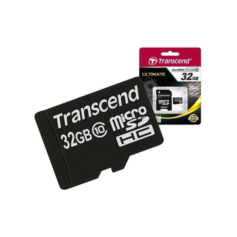 Карта памяти Transcend microSDHC 32GB Class 10 (TS32GUSDHC10)