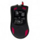 Клавиатура + мышь A4 Bloody Q1500/B1500 (Q110+Q9) клав:черный/красный мышь:черный USB LED