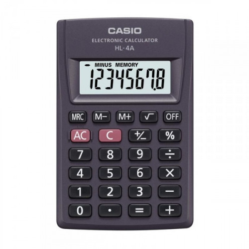 Калькулятор карманный Casio HL-4А 8-разрядный