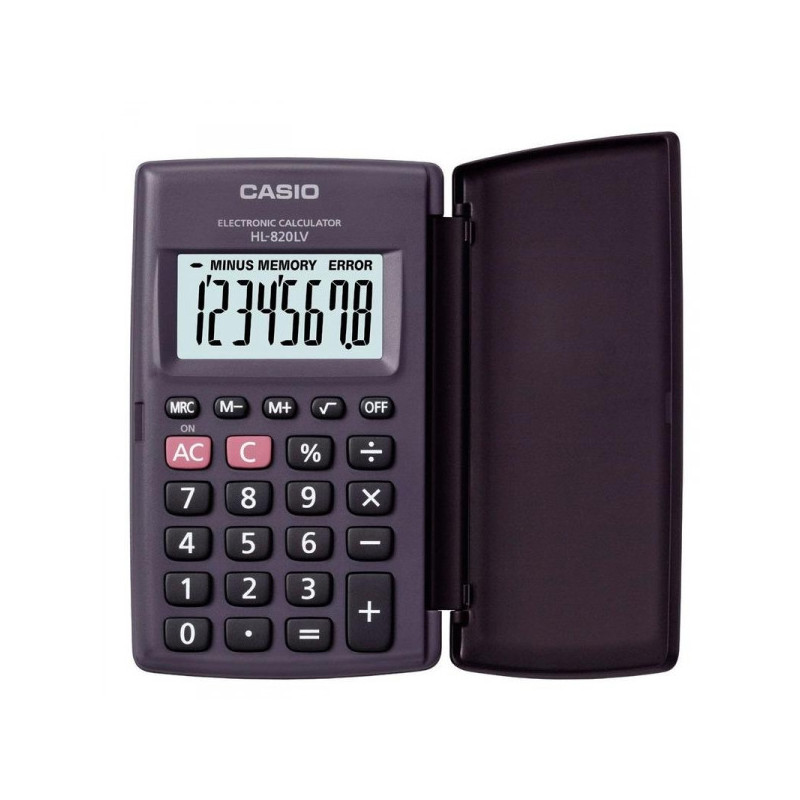 Калькулятор карманный Casio HL820LV 8-разрядный