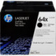 Картридж лазерный HP 64X CC364XD черный оригинальный 2 штуки