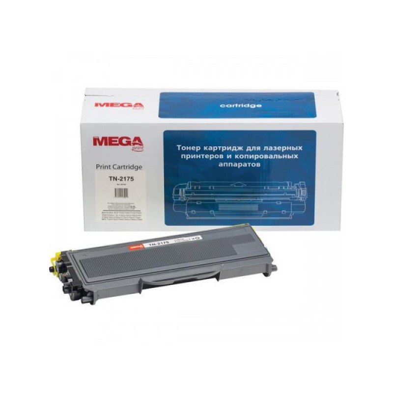 Картридж лазерный MEGA print TN-2175 черный совместимый