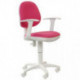 Кресло CH-W356AXSN/15-55 бело-розовое