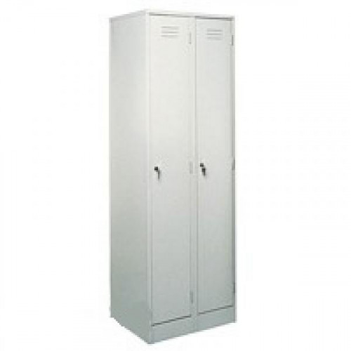 Металлический шкаф для одежды ШРМ22М 600х500х1860 мм 2 отделения