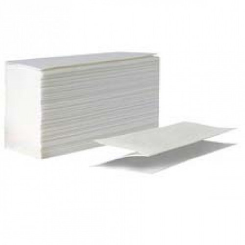 Полотенца бумажные 2-слойные листовые Z-сложения Терес Комфорт Эко (15 пачек по 200 листов)