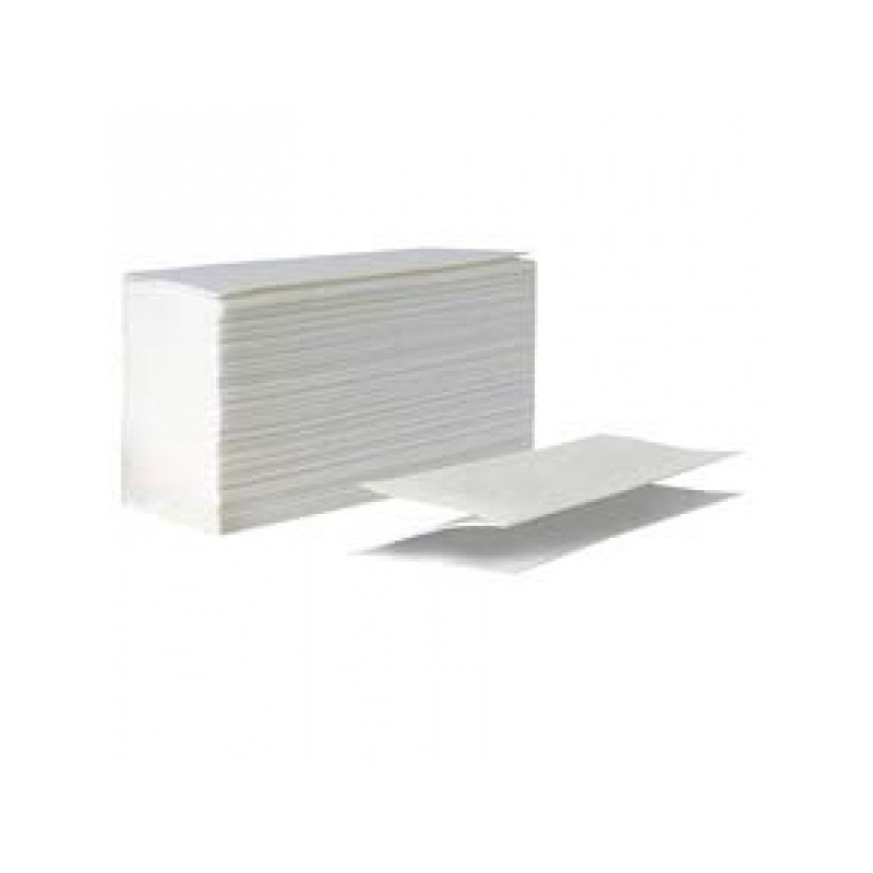 Полотенца бумажные 2-слойные листовые Z-сложения Терес Комфорт Эко (15 пачек по 200 листов)