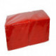 Салфетки красные бумажные 1-слойные 400 шт/уп