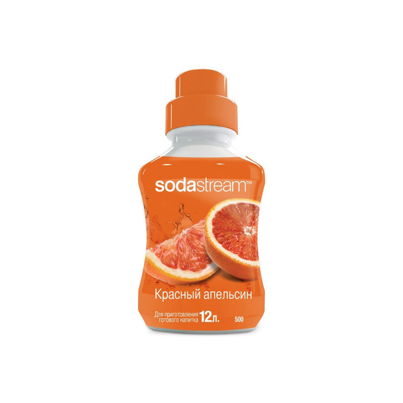 Сироп SodaStream Красный апельсин 500 мл на 12 литров напитка