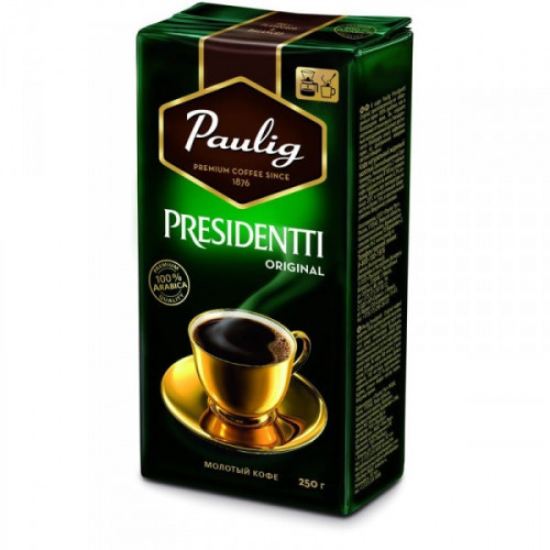 Кофе молотый Paulig Presidentti Original 250 грамм