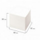 Блок для записей STAFF непроклеенный, куб 9х9х9 см, белый, белизна 90-92%, 126366